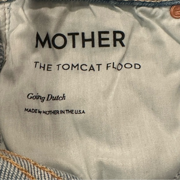 Mother The Tomcat Flood Going Dutch High Rise 28” Inseam Women’s Size 24 - Picture 11 of 16